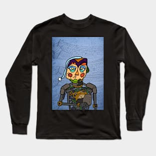 NFT - Futuristic Robot Character Long Sleeve T-Shirt